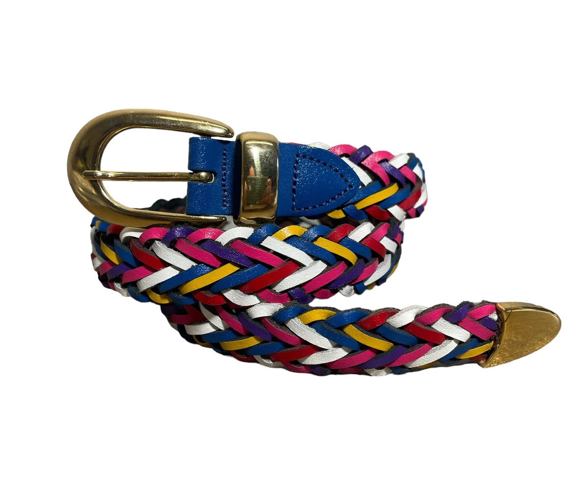 Vintage Capezio Argentina Belt Adult Colorful Braided  display picture 2