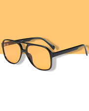 Vintage Retro 70s Sunglasses for Women Men Classic Square Aviator Trendy