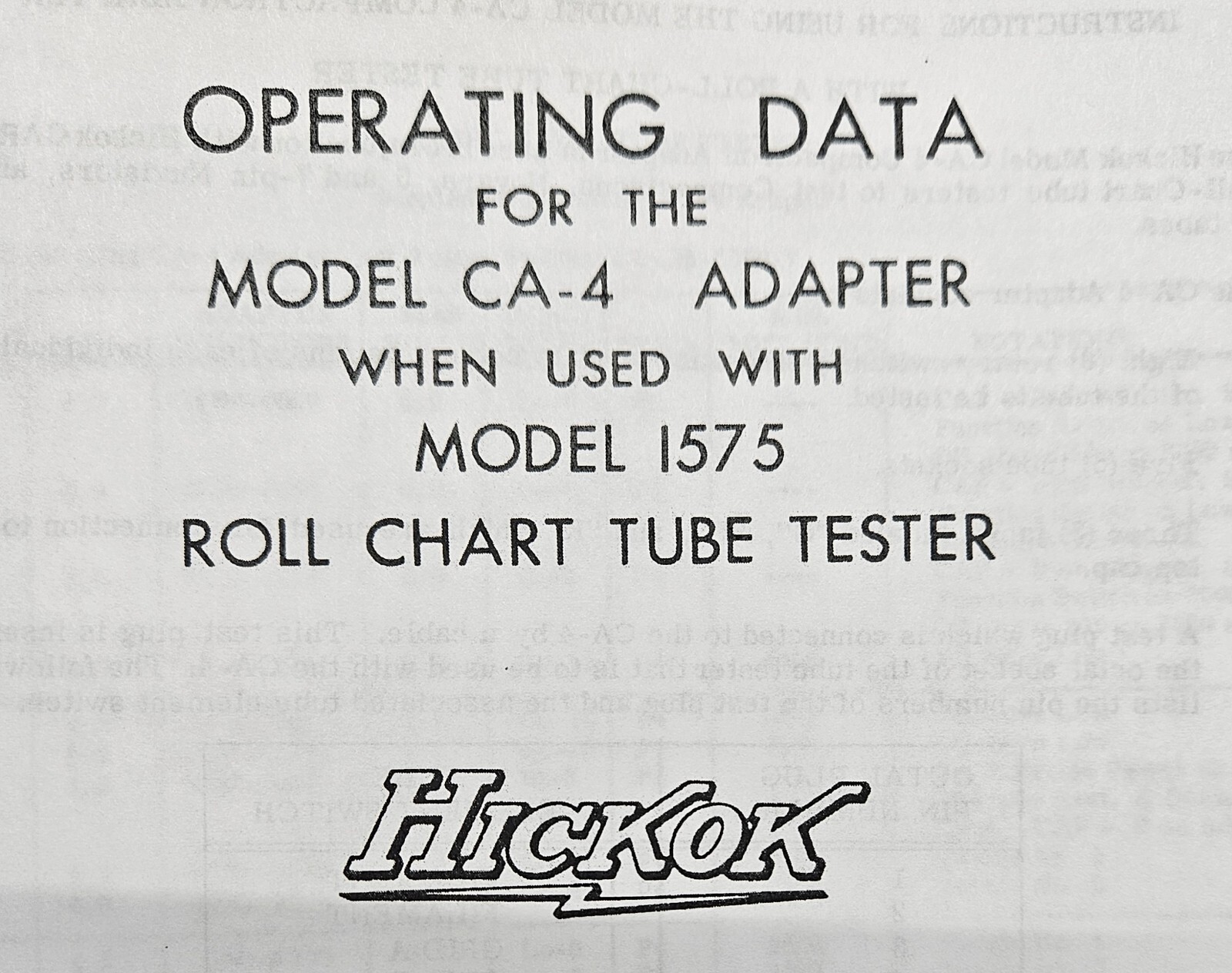 WESTERN ELECTRIC  KS-15750-L1 & L2 Tube Test Data, ALL the Data There Is.