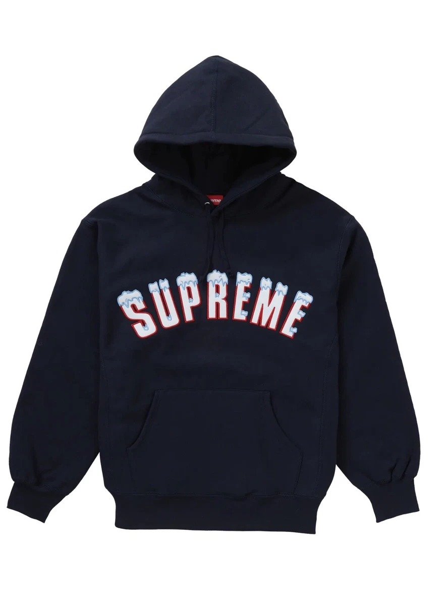 Supreme Icy Arc Hoodie FW20 Navy | Size Large