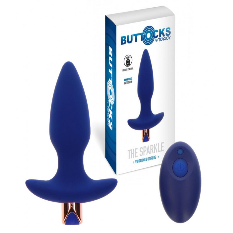 Plug anale mini slim butt fallo dildo anal vibrante stimolatore sex toys nero