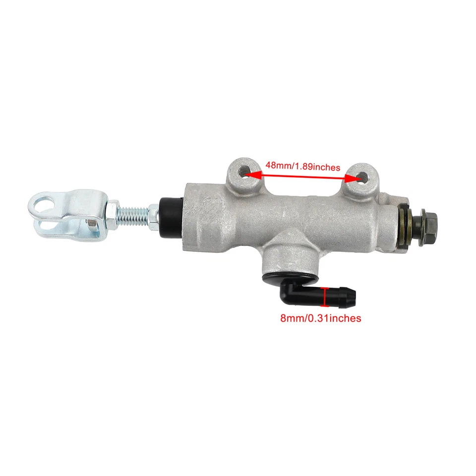 Rear Brake Master Cylinder for Suzuki LTR450 DRZ400 VZR1800 Boulevard M109R #8 - Imagem 3 de 4