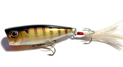 Illex / Jackall SK Pop Popper, Topwater, Oberflächenköder, 5,3 cm Floating