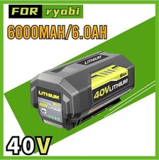 For RYOBI 40V Lithium-Ion 6Ah High Capacity Battery OP40404VNM OP4050 Battery