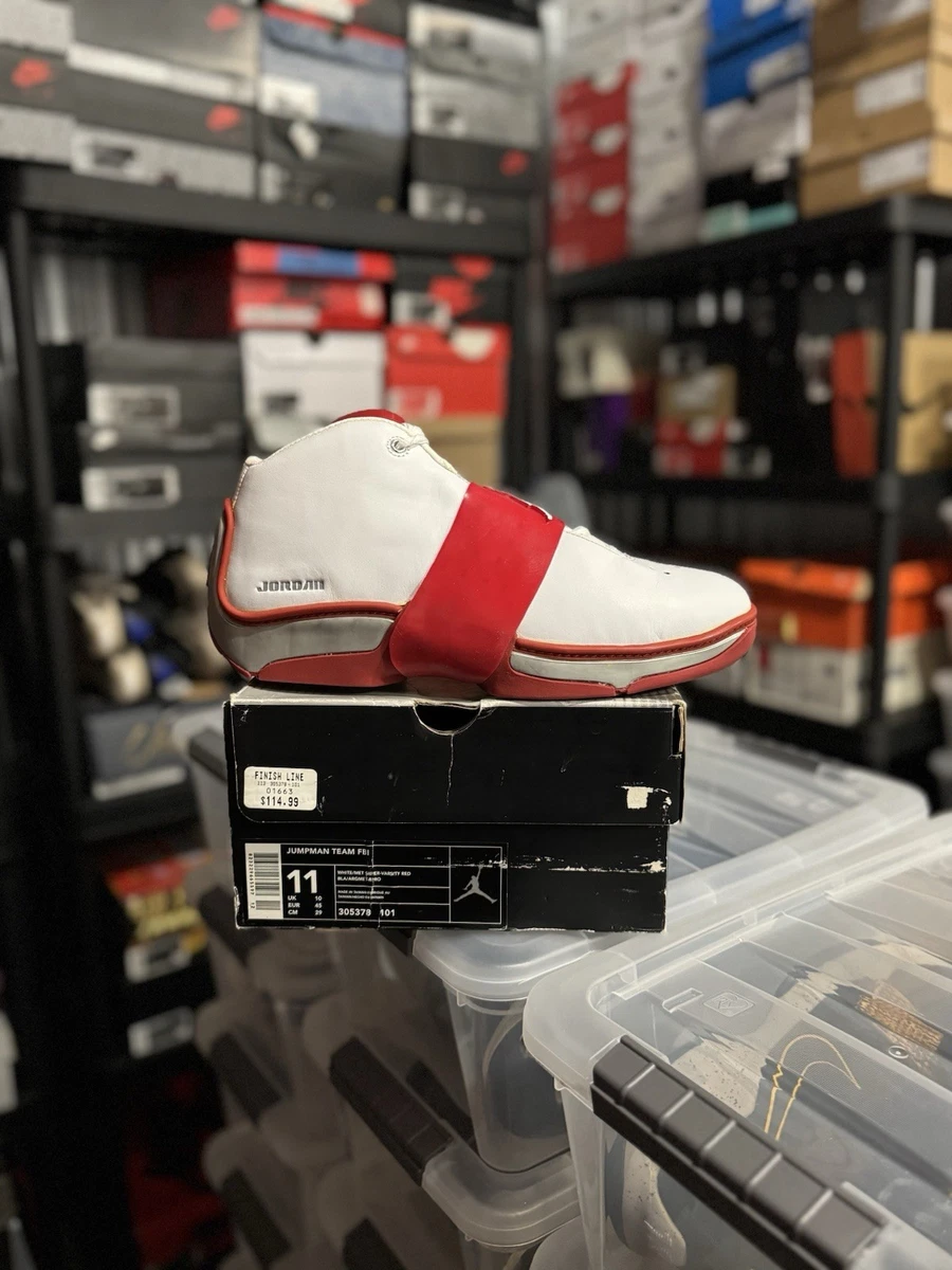 Jordan Jumpman Team FBI White Varsity Red for Sale | Authenticity