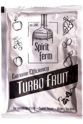 Spiritferm Turbo Fruit, Alkohol Hefe Gärung, Brennhefe, Destillat...
