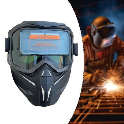 Auto Darkening Welding Helmet Anti Splash Work Equipment Welding Face Shield