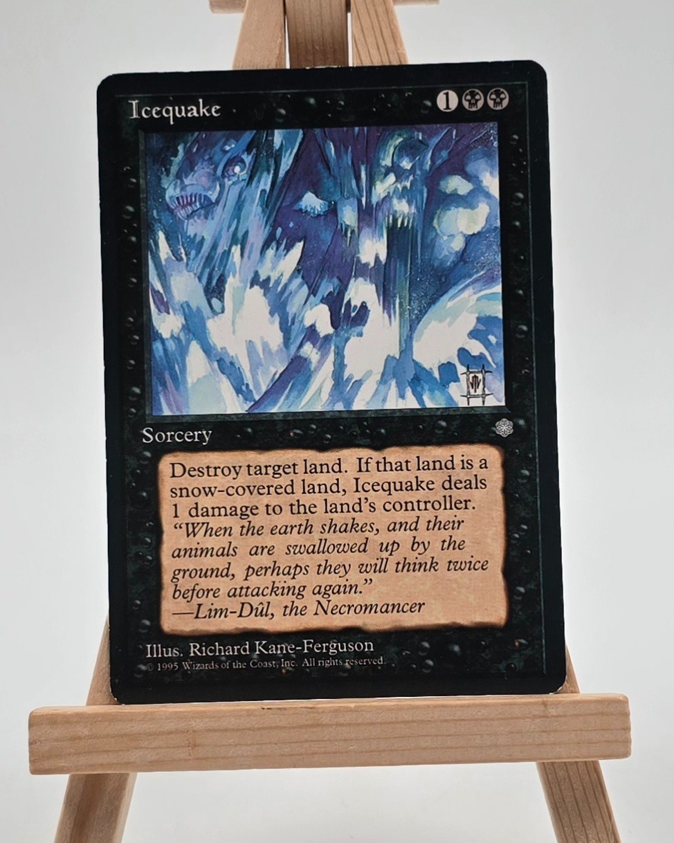 Icequake Ice Age Magic Card MTG English (Icequake)