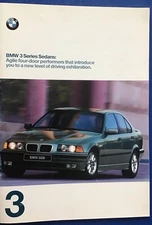 1998 BMW 3 Series E36 Sedans Sales Brochure 318i 328i