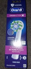 Oral-B Cross Action EB50-3 Replacement Brush Heads Refill (3 Pack)