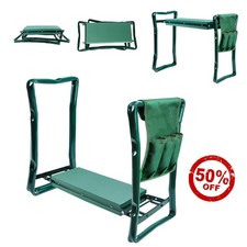 Garden Kneeler Portable Kneeling Chair Stool Tool Small Storage Bag Seat Pad