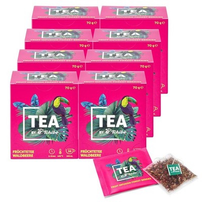 Tchibo Tee  TEA by Tchibo  Früchtetee Waldbeere 160 Stück - 8x 20 Teebeutel