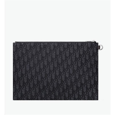 Dior Oblique Jacquard A4 Tasche schwarz 2ESCA491YSEH03E 85947143