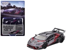 Mini GT 1/64 LB WORKS Lamborghini Huracán GT RONIN – Grey #1177