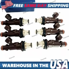 6X OEM DENSO FUEL INJECTORS 23250-62040 99-04 TUNDRA TACOMA 4RUNNER 3.4L V6