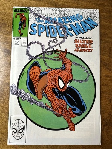 The Amazing Spider-Man #301 Marvel Comics 1988 VF+ Todd McFarlane Classic Cover