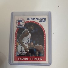 1989-90 NBA Hoops All-Star Game Magic Johnson #166 Lakers All-Star Base