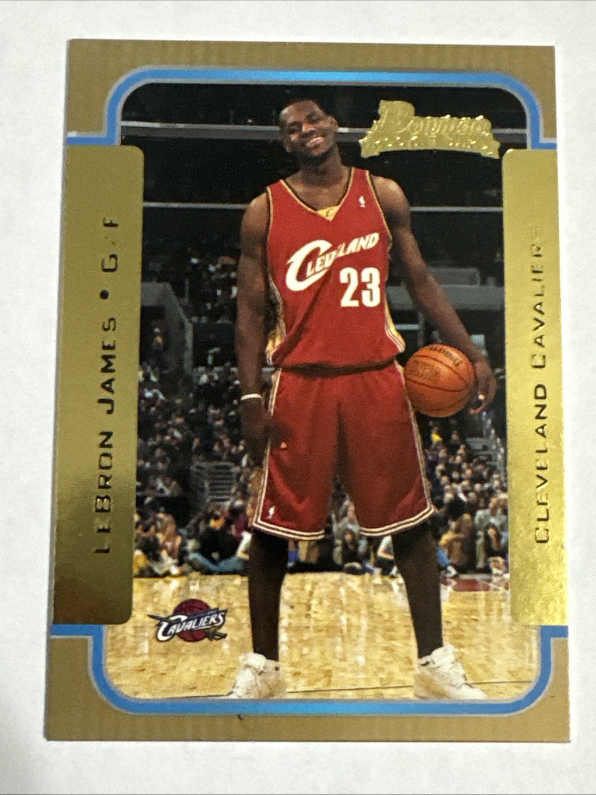 2003-04 Bowman Rookies and Stars Gold #123 LeBron James