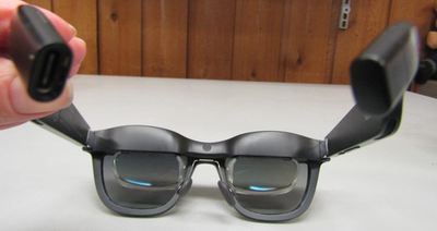 XREAL Air AR Smart Glasses NR-7100RGL w/ case, cable | eBay