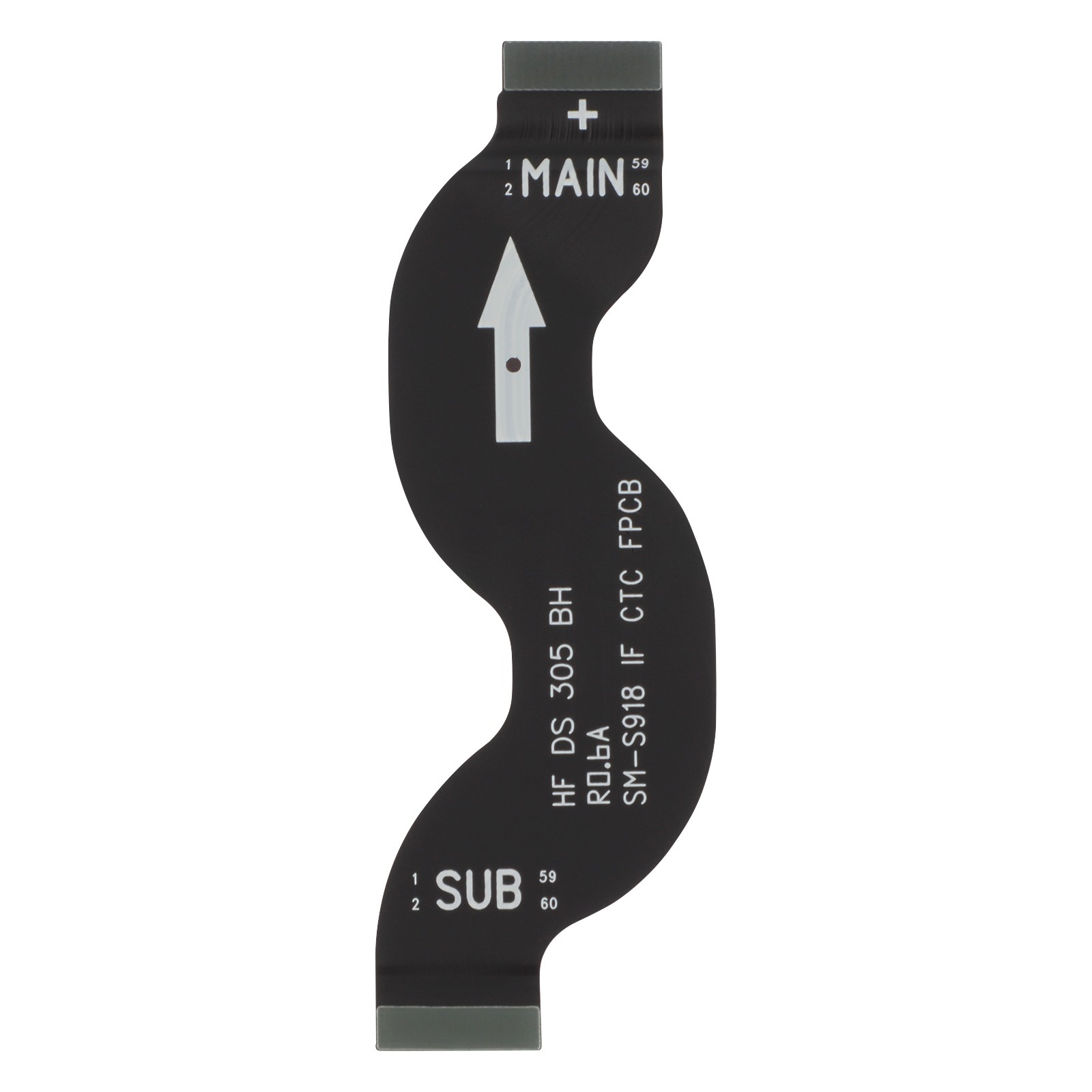 Câble flex de remplacement Galaxy S23 Ultra nappe principale connexion carte mère