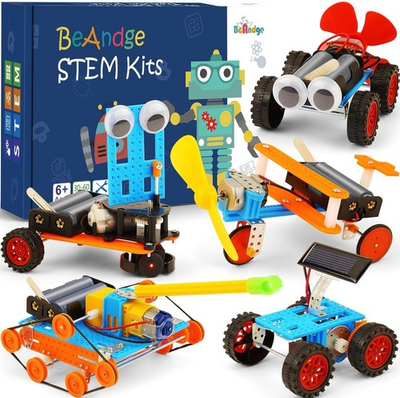 #ad BeAndge STEM Kits for Kids Crafts 6 8 8 12 Boys Gifts Idea Robotics Science Kits $12.99