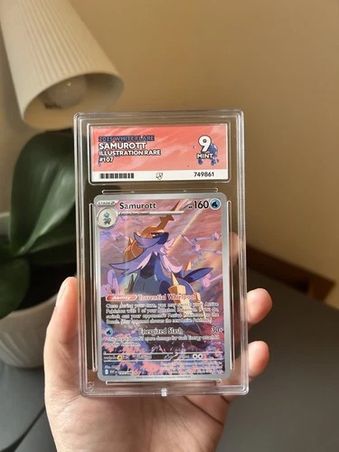 Samurott Illustration Rare 107 Ace Grading 9 Prismatic Evolution