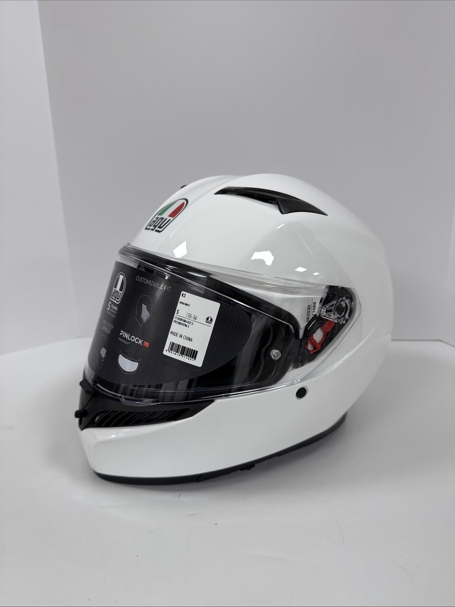 agv k3 fleurs white gold K-3 Fleur XL 60-61cm Automotive AGV K3 Mono Seta White Motorcycle Helmets Features New motorcycle helmets from AGV