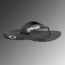 Oakley B1B Flip Flop Thong Sandals Black Men Size 10