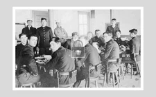 Fort Worden Soldiers At Dinner Port Townsend Washington WA - Reprint