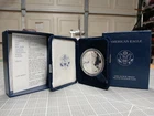 2003-W $1 1oz American Silver Eagle Proof Coin w/ Original Box & COA (OGP)
