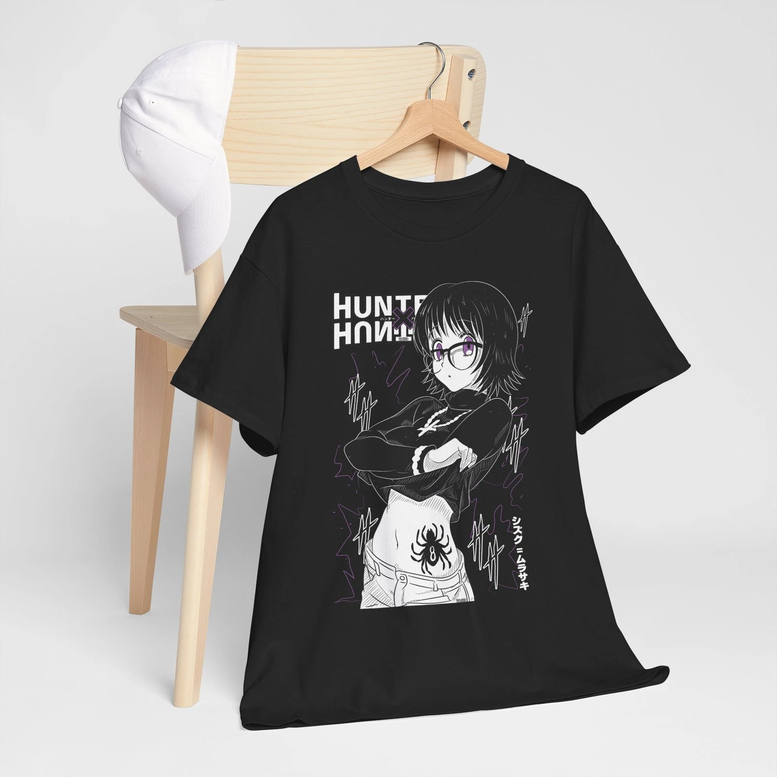 Chrollo Lucilfer T-Shirt xHunter HXH Anime Graphic Tee All Sizes