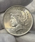 1922 P - 90% Silver Peace Dollar Brilliant Uncirculated BU