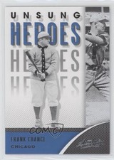 2021 Panini Absolute Unsung Heroes Retail Frank Chance #UH-3 HOF 0c2