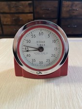 Vintage Kodak Darkroom Timer Red Eastman Kodak Mechanical Photo Timer