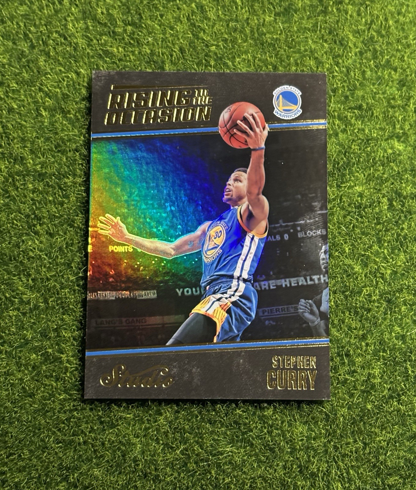 2016-17 Studio Rising To The Occasion Stephen Curry #RO-SC Warriors