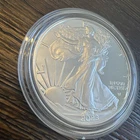 PROOF American Silver Eagle with Case - 1 oz .999 Silver Verified- 2023 - Lot JJ