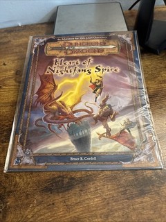 Heart of Nightfang Spire adventure module Dungeons & Dragons 3 USED WOTC 2001