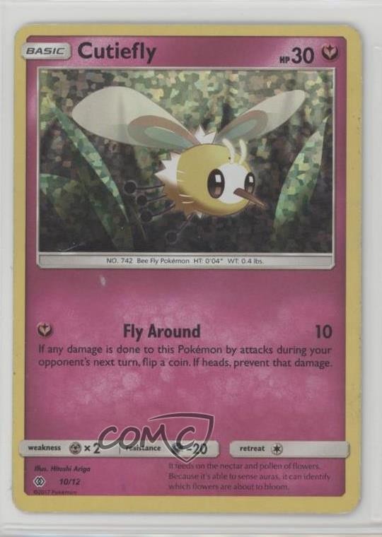 Cutiefly Pokemon McDonald's Collection 6 Happy Meal Promo #10