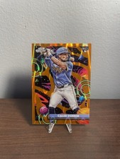 2025 Topps Cosmic Chrome - Caleb Durbin #197 Orange Galactic Refractor /25 (RC)