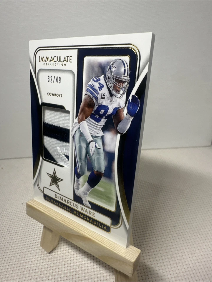 Demarcus Ware Immaculate Remarkable Memorabilia 32/49 - Image 2 of 4