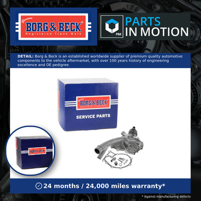 Water Pump fits SSANGYONG MUSSO FJ 2.3 97 to 99 M111.970 Coolant B&B Quality New