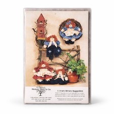 VTG Hickory Stick Co Primitive Rag Doll Pattern H-289 Country Farmhouse
