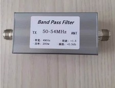 BPF Band Pass Filter 200W 50-54MHz Shortwave Communication 6m Band