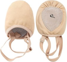 Half Soles Dance Shoes for Women Girls Men Lyrical Pirouette Ballet Canvas...