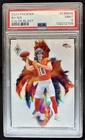 2024 Panini Phoenix Bo Nix Color Blast RC Rookie SSP #CB-BNX Broncos PSA 9