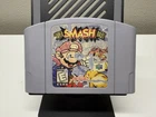 Super Smash Bros. (Nintendo 64 N64, 1999) *Cart Only* Authentic Tested Saves!