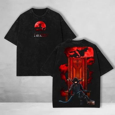 The Eminence in Shadow Cid Kagenou I Am Atomic Throne Anime Washed T-Shirt