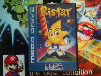 RISTAR  8.0/10  PAL 100% Original SEGA MEGA DRIVE  