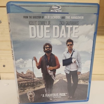 Due Date (Blu-ray/DVD, 2011, 2-Disc Set, With Digital Copy)
