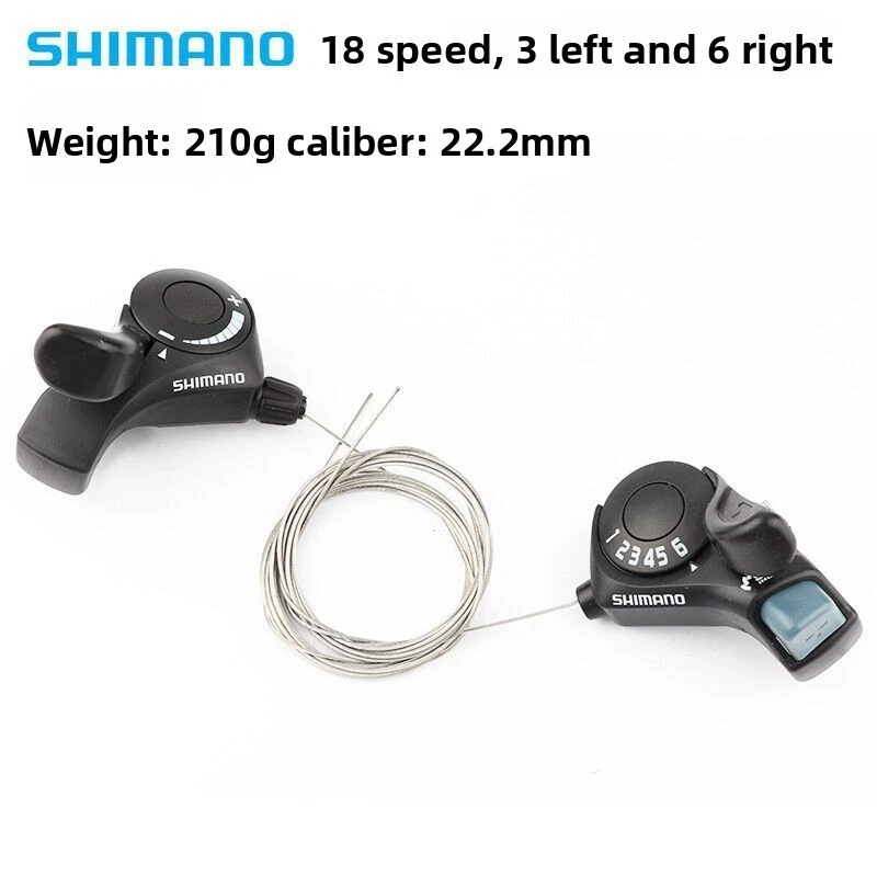 SHIMANO TX30-6/7 Bike Shifter 6 7 Speed MTB Gear Shift Lever S68 - Image 3 of 4